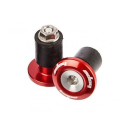 Ho-red mtb handlebar plugs