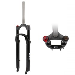 Coil fork 27,5 11/8 disc 100mm,  headset stem 11/8, ready for disc  brake, travel 100mm, lock-out and preload system