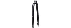 Horquilla rigid bontrager satellite+ disco carbono 700c 45r. Negro