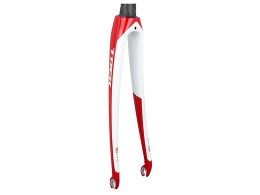 Garfo rígido trek domane 5.2 50-54. Branco vermelho