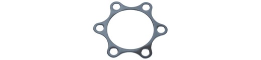 Pièce de moyeu bontrager 6 bolt spacer 0.5mm