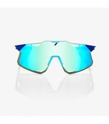 Hypercraft - matte metallic into the fade - blue topaz multilayer mirror lens