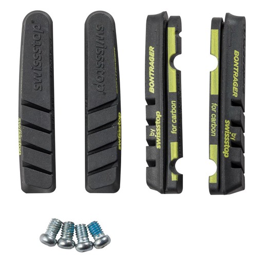 Bontrager black prince flash evo brake pad set of 2 pairs