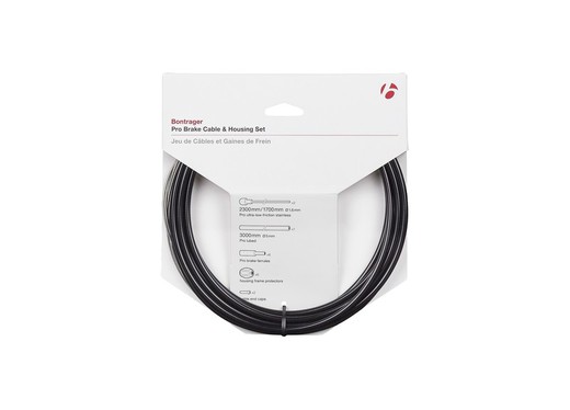 Joc de cable / funda de fre bontrager pro 5 mm negre