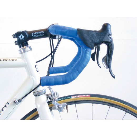 Set nastro per bici professionale con tappi blu