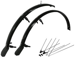 Juego de guardabarros easytube sks 700c 45 mm c30 negro