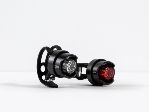 Juego de luces bontrager glo/ember negro