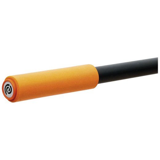 Bike ribbon silicone orange grip set