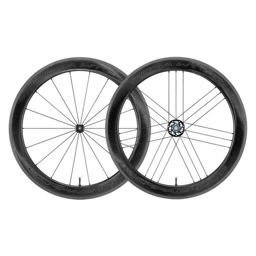 Camapgnolo wheel set bora wto 60 dark 2wf tubeless ready campagnolo