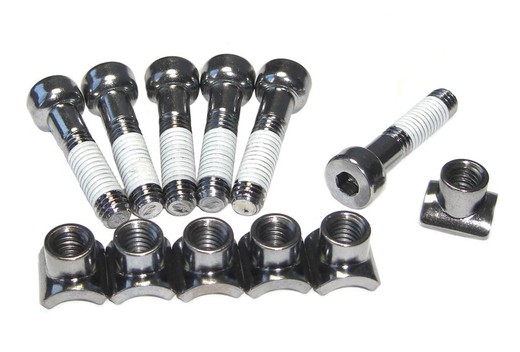 Set of sram screws and nuts for clamp a1 / a2 / b1