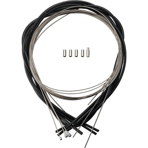 Ultra shift brake and transmission cable and cover kit