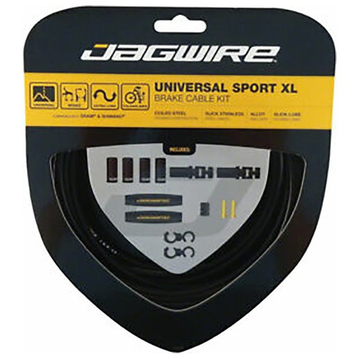 Jagwire brake and change kit sport xl (sram / shimano / campagnolo) black