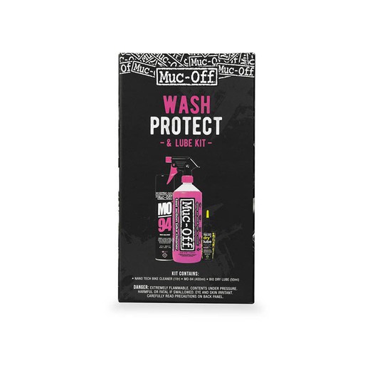 Muc-off kit for washing, protection and lubrication in dry weather