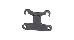 Light part busch & muller 427sh saddle rail mount 50mm black