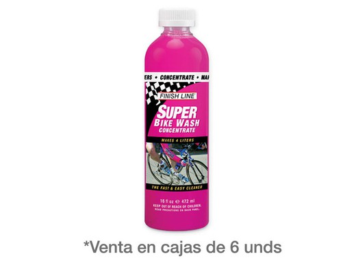 Netejador finish line super bike wash concentrat 16 oz