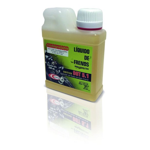 Liquide de frein biodégradable dot 5.1 - 250 ml