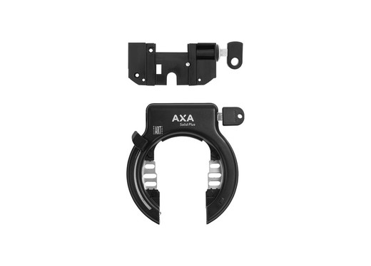 Lock axa bosch 2 rack battery with ring lock removable key