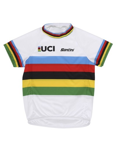 Maglia da bambino campione del mondo UCI