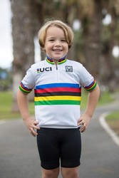 Maglia da bambino campione del mondo UCI