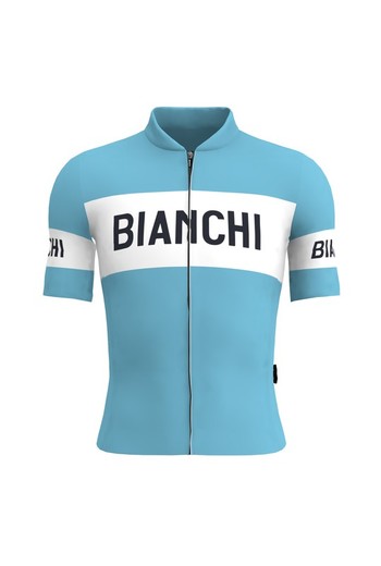 Maglia retrò Santini Bianchi