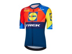 Camisa de corrida réplica Santini Lidl-Trek