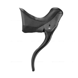 Leva freno / cambio campagnolo ekar ergopower destra hidr. Disco 140 mm pinza posteriore. Supporto piatto nero