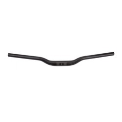 Guidon ergotec e-bike 640mm 31.8mm hauteur 30mm aluminium noir mat