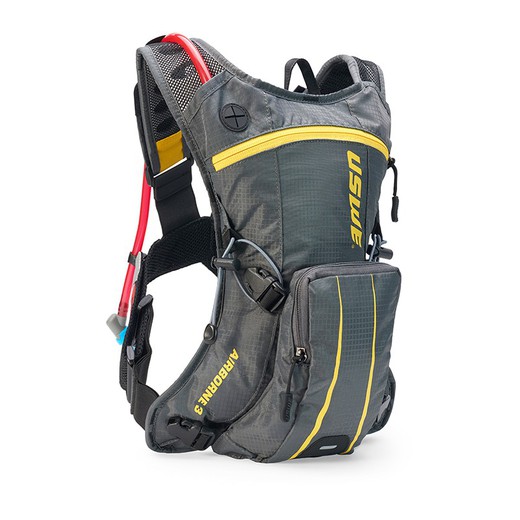 Hydration backpack uswe airborne 3 gray / yellow