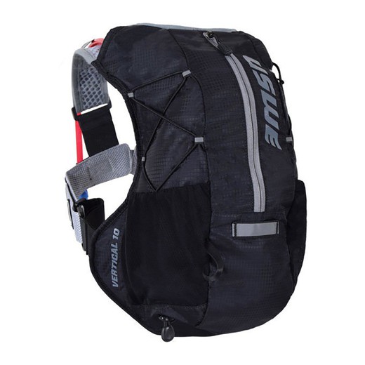 Mochila de hidratacion uswe vertical 10 plus negro carbono