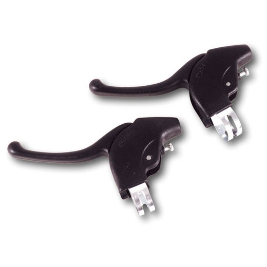 Pair of brake levers saccon child fiber