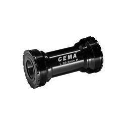 SUPPORT DE PÉDALIER CEMA T47 - TREK POUR SHIMANO - CÉRAMIQUE - NOIR