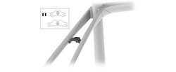 Frame parts seatpost fender adapter kit