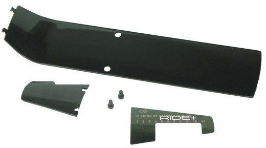 Parts for e-bike ride +. Downtube battery top plate set