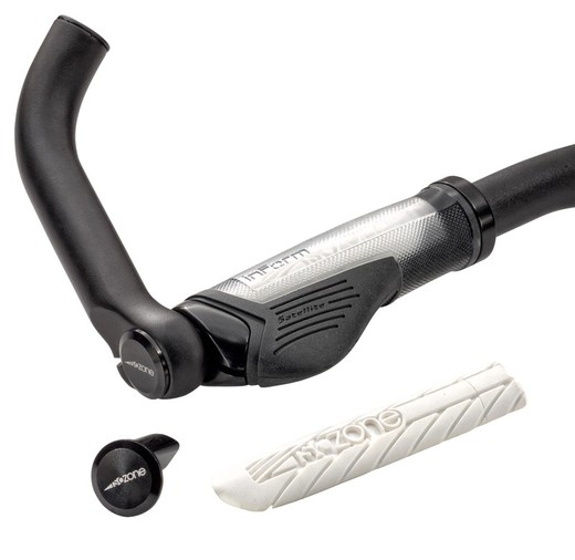 Bontrager handlebar parts satellite + isozone bar advance adapter black