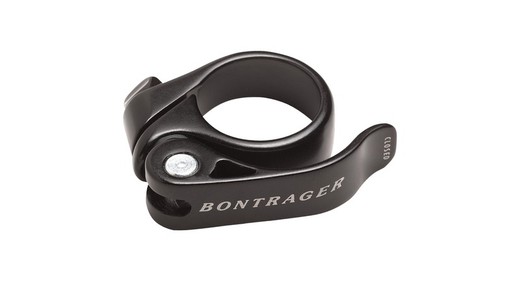 Bontrager seatpost parts clamp 35.0mm qr black does not damage carbon