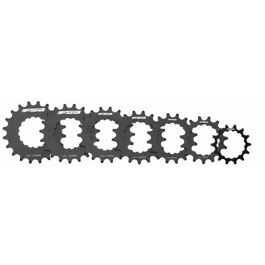 Plaque couronne fsa bosch e-bike 14 dents noir (2ème génération)