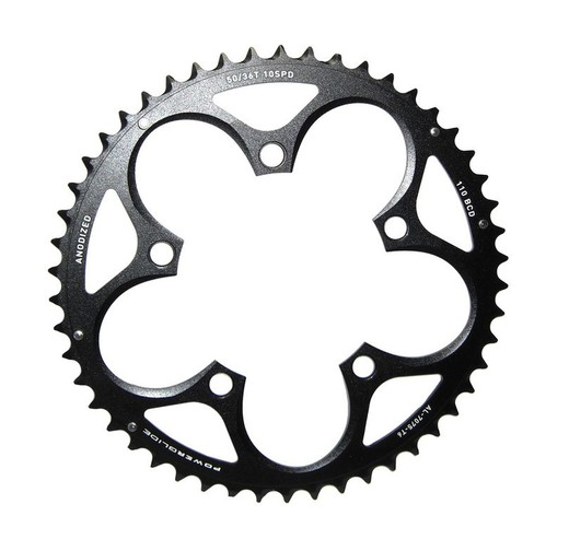 Cilindro sram a v4 50d 110 bcd 4 mm offset nero