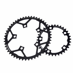 Stronglight ct2 placa 110 mm adaptável campagnolo 11s preto 38 dentes