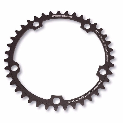 Stronglight ct2 plate 135 mm adaptable campagnolo 11s black 42 teeth