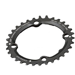 Plato stronglight ct2 4 brazos 2ªposicion 102 mm negro 32 dientes