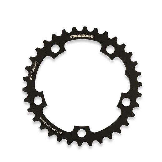 Plate stronglight ct2 adaptable dura-ace / ultegra black 110 mm 34