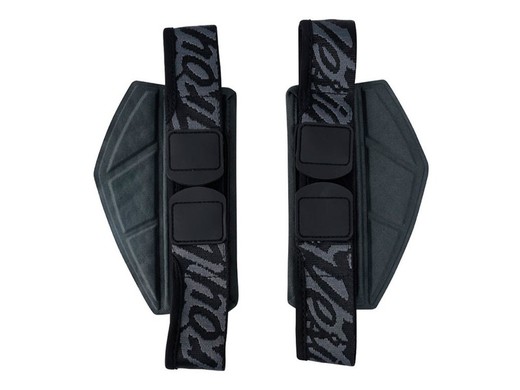 Rockfight replacement shoulder straps black xs/s
