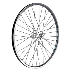 Rueda delantera gurpil 26" llanta cyber 20 negra + radio negro
