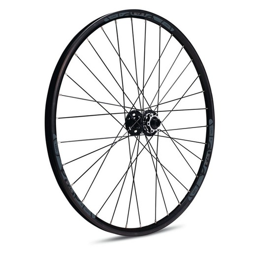 Roda davant gurpil 27.5 "disco eix 15 mm negra