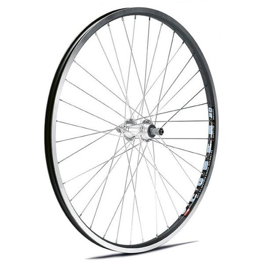 Roda traseira gurpil 24 "cyber spoke galvanized black