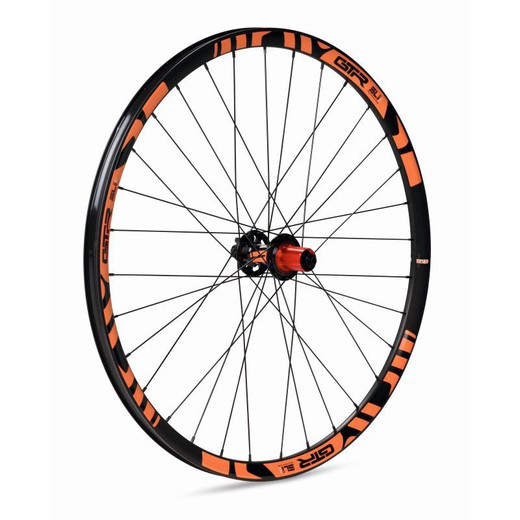 Roda darrera gurpil 27.5 "gtr tubeless ready sl20 disco taronja