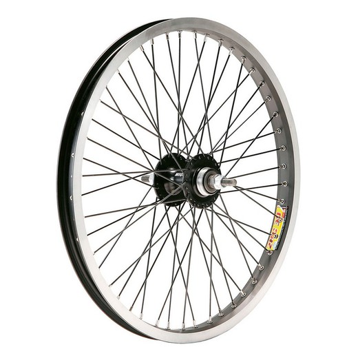 Ruota posteriore gurpil bmx 20x2.125 mulinello alluminio 36 razze 9.5 asse