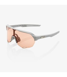 Gafas 100% S2 Soft tact stone grey Hiper coral lens