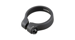 Pièce de tige de selle bontrager collier boulonné basic 39,7mm noir