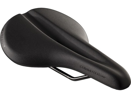 Sillín bontrager commuter comp 165 mm negro